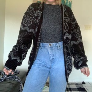 Vintage knit cardigan
